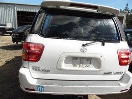 2002 Toyota Sequoia Limited White 4.7L AT 4WD #Z24615